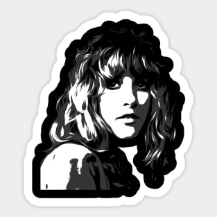 Stevie in Shadow Sticker